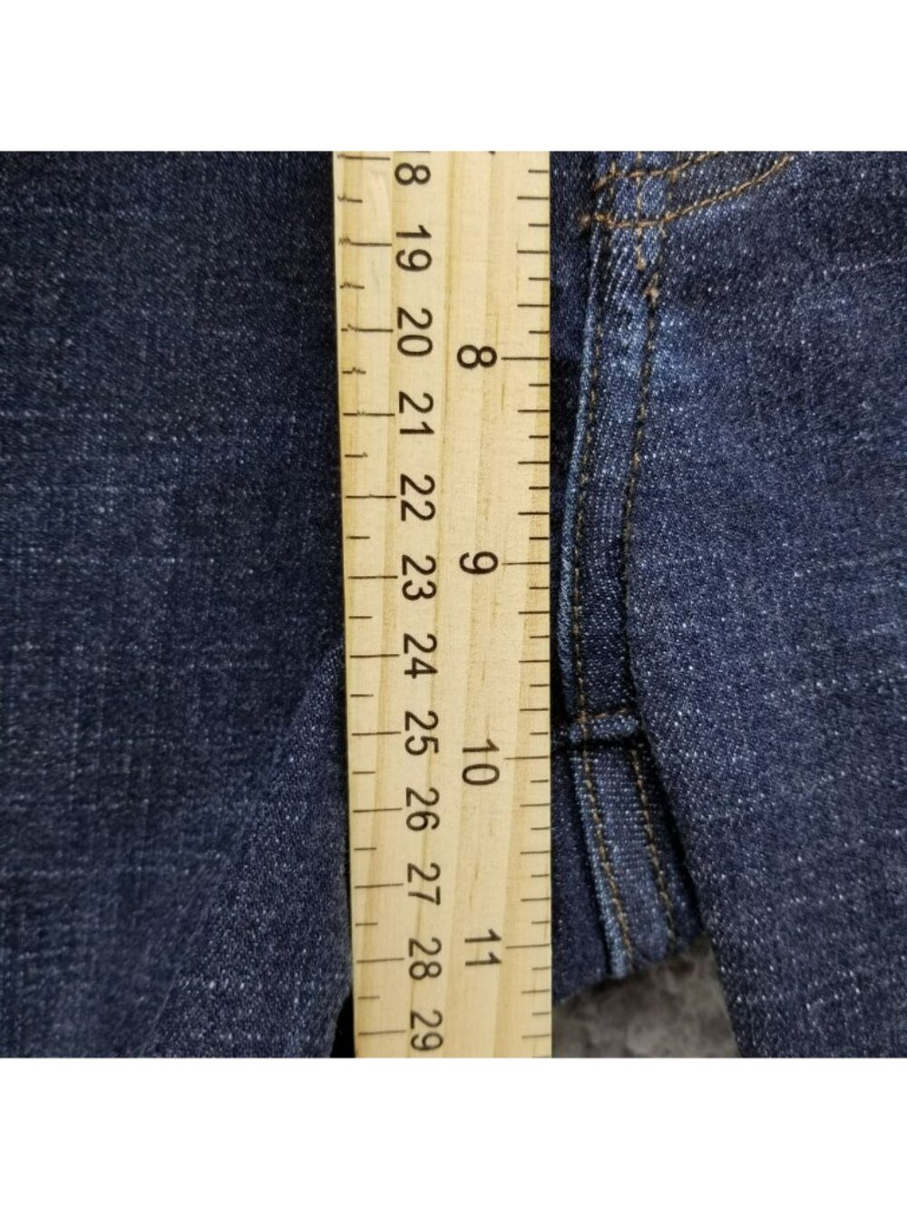 Express Jeans Mens 30x32 Blue Skinny Hyper Stretch Denim - Picture 6 of 15